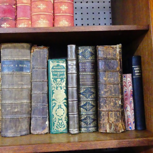 103 - A quantity of Books and Bindings, mainly travel and cartography interest, including a R.A.C county R... 