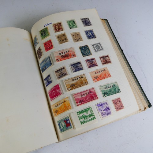 165 - Stamps; An accumulation of Stamps and Covers, in albums and loose, with China etc., (one box)... 