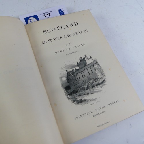 132 - Scotland; Three titles including, Spalding (John); 'The History of the Troubles and Memorable Transa... 