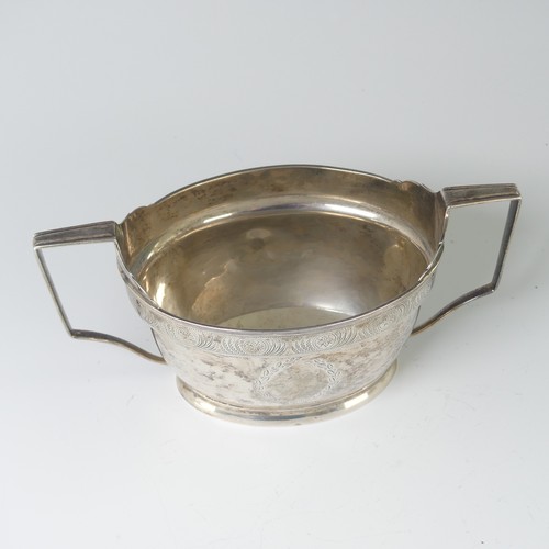 6 - A George III silver Sugar Bowl, by Christian Ker Reid, hallmarked Newcastle, no date latter, c.1810,... 