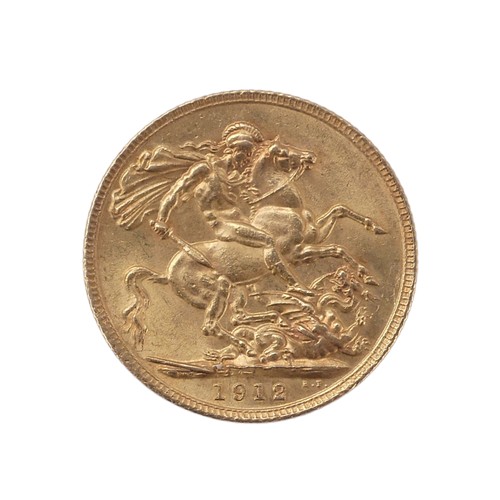 298 - A George V gold Sovereign, dated 1912.