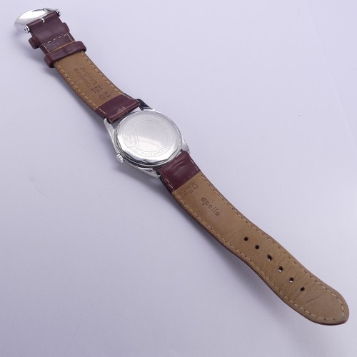 92 - A vintage Cyma Navystar cymaflex stainless steel Wristwatch, with signed mechanical 17-jewels moveme... 