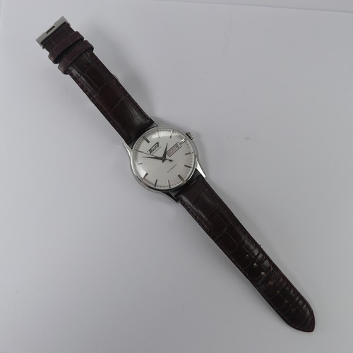 95 - A Tissot Visodate stainless steel automatic Wristwatch, ref. T019430B, on original branded brown lea... 