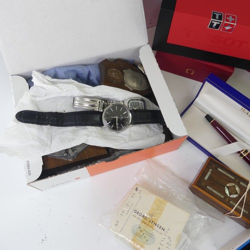 96 - A lady's Tissot 1853 PR100 stainless steel quartz Wristwatch, in presentation case with certificate,... 