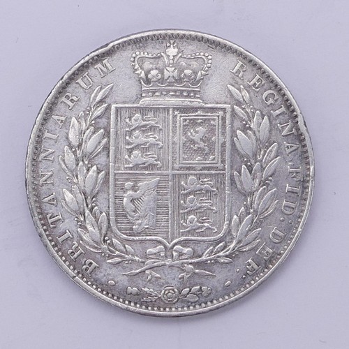 321 - A Victorian Half Crown, dated 1840.