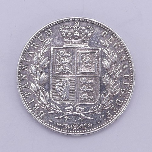 322 - A Victorian Half Crown, dated 1874, higher grade.