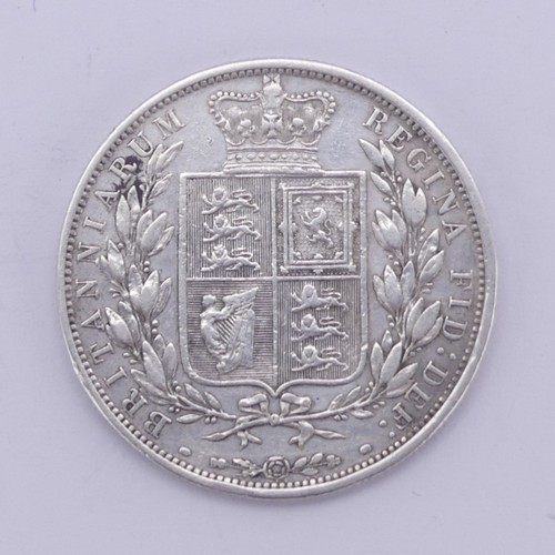 323 - A Victorian Half Crown, dated 1875, together with two others, 1883 and 1884, various grades as per i... 