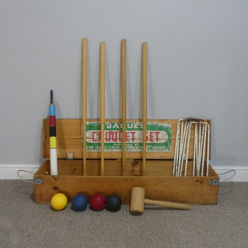 617 - A croquet set by Jaques & Son Ltd, within original box, complete.