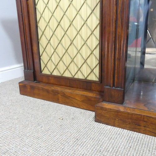 609 - A 19th century rosewood breakfront Chiffonier/side Cabinet, by James Winter & Son, circa 1835, s... 