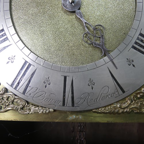 751 - An 18th century 30 hour Longcase Clock, the silver chapter ring with Roman numerals and signed 'P. B... 