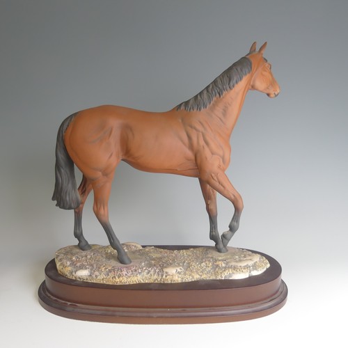 36 - A Royal Doulton limited edition porcelain Figure, modelled as Desert Orchid, by Graham Tongue, DA134... 