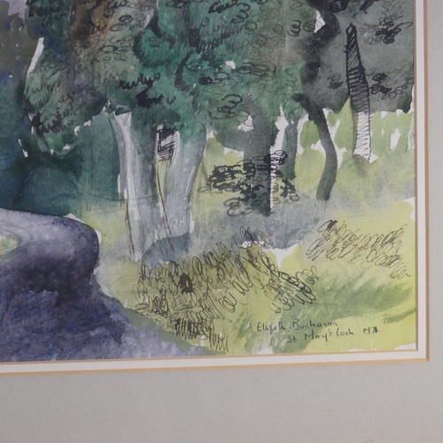 164 - Elspeth Buchanan (Scottish 1915-2011), St. Mary’s loch, watercolour, signed and titled lower right, ... 