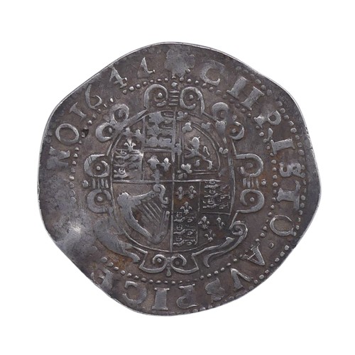  A Charles I (1625-1649) Civil War period Exeter Mint Shilling, dated 1644, s. 3085, date to left of ... 