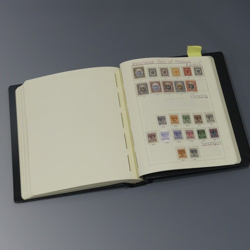  Stamps; A Q.V. to Q.E.II mint and used collection of Malayan States, in an album including Straits S... 