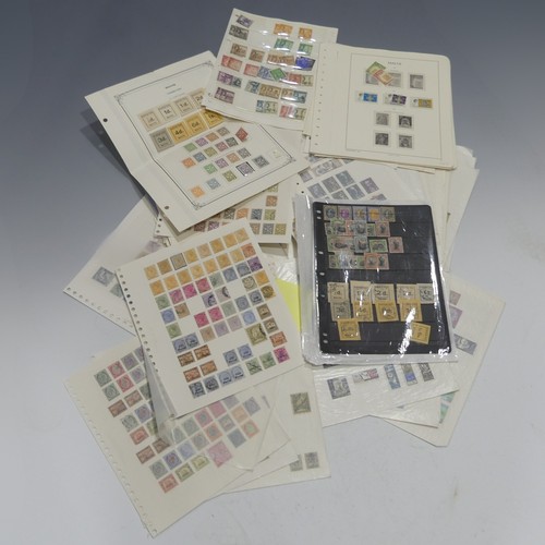  Stamps; A Q.V. to Q.E.II mint and used collection of Malta Stamps, on leaves and stockpages includin... 