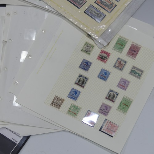  Stamps; A mint and used accumulation of British Empire Stamps, on leaves and stockpages including As... 