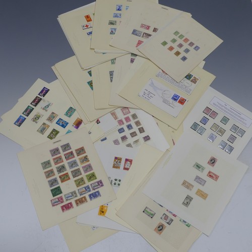  Stamps; A mint and used accumulation of British Empire Stamps, on leaves and stockpages including As... 