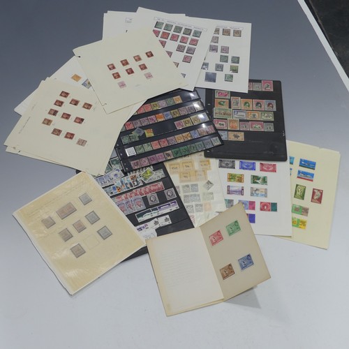  Stamps; A mint and used accumulation of British Empire Stamps, on leaves and stockpages including As... 