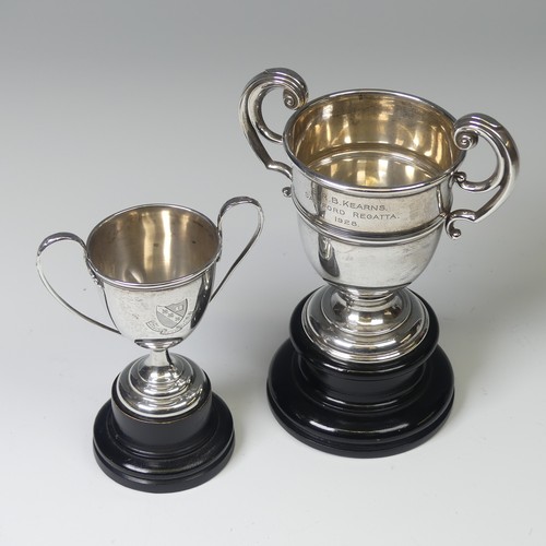 59 - A George V silver Trophy Cup, by William Neale & Son Ltd, hallmarked Birmingham 1927, of ur... 