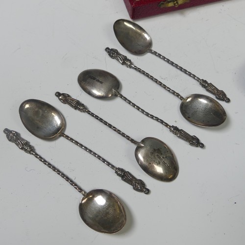 34 - A cased set of six George V silver Teaspoons, by Cooper Brothers & Sons Ltd., hallmarked Sheffie... 