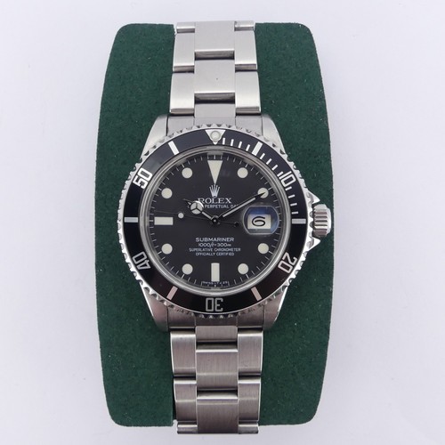  A Rolex Submariner stainless steel Wristwatch