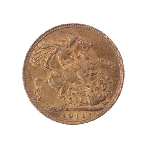 415 - A George V gold Sovereign, dated 1911.