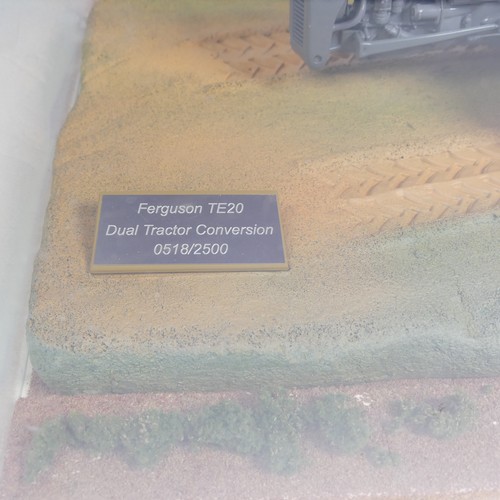 5 - A Universal Hobbies 1:16 dual drive Feruson TED-40 model Tractor, limited edition of 0518/2500 piece... 