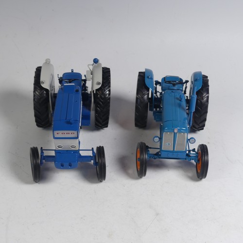 7 - A Universal Hobbies 1:16 scale Fordson Dexta (1958) model Tractor, UH2897, together with another Uni... 