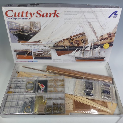 21 - Artesania Latina, a boxed 1:48 scale wooden model kit of the Cutty Sark, elite series reference 2280... 