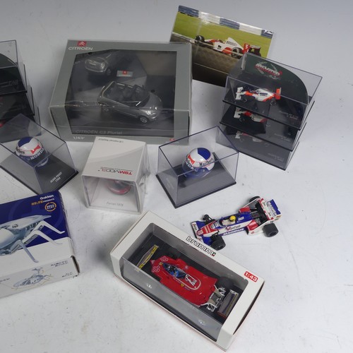 22 - Six cased Minichamps (Paul's Model Art) 1:87 scale McLaren MP 4/4s, 'A. Senna World Champion 1988', ... 