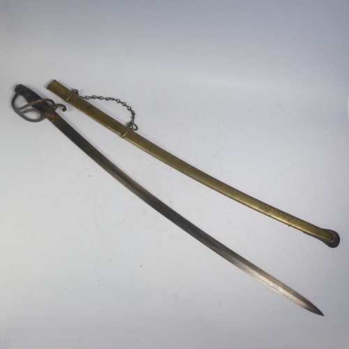 An 19th century French light cavalry Sword/Sabre, with curved blade ...