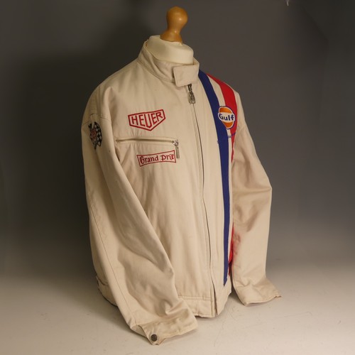 Steve McQueen 復刻モデル　ジャケット A Dakota Le Mans Heuer Steve McQueen racing Jacket, embroidered