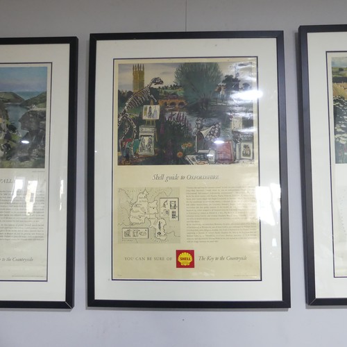 Seven Shell 'The Key to the Countryside' series Posters, circa 1955 ...
