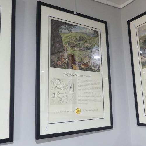 Seven Shell 'The Key to the Countryside' series Posters, circa 1955 ...
