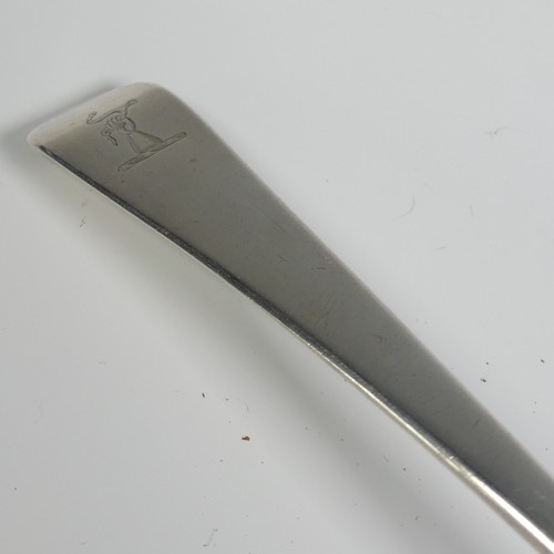 8 - A near pair of George III silver Soup Ladles, by George Smith (III) & William Fearn, hallmarked ... 