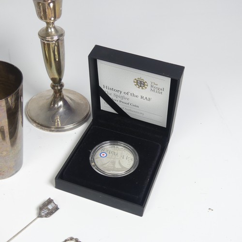 18 - A late Victorian silver Vesta Case, by Matthew John Jessop, hallmarked London 1896, monogrammed and ... 