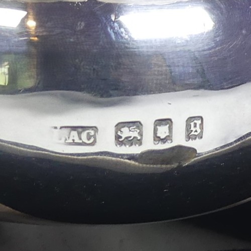 37 - A cased set of four George V silver Open Salts, by Crichton Brothers, hallmarked London 1922, of cau... 