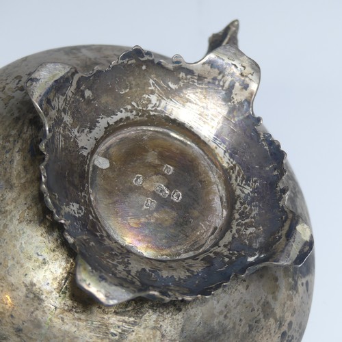 2 - A William IV Irish silver to handled Sugar Bowl, makers mark 'KM', hallmarked Dublin, 1832, of circu... 