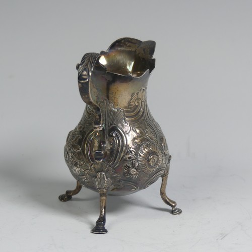 A George II silver Cream Jug, by Samuel Meriton I, hallmarked London ...