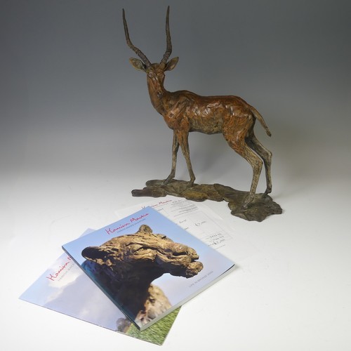 12 - Hamish Mackie (British, b. 1990), 'Impala, 2018', bronze sculpture limited edition of 12, signed and... 