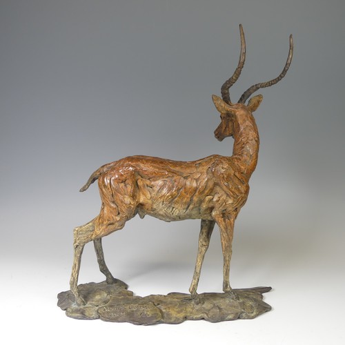 12 - Hamish Mackie (British, b. 1990), 'Impala, 2018', bronze sculpture limited edition of 12, signed and... 