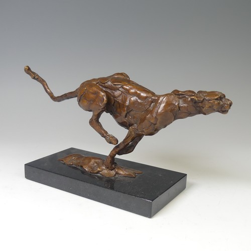 5 - Mark Coreth (British, b. 1958), 'Cheetah Chase V', limited edition bronze sculpture, signed 'M. Core... 