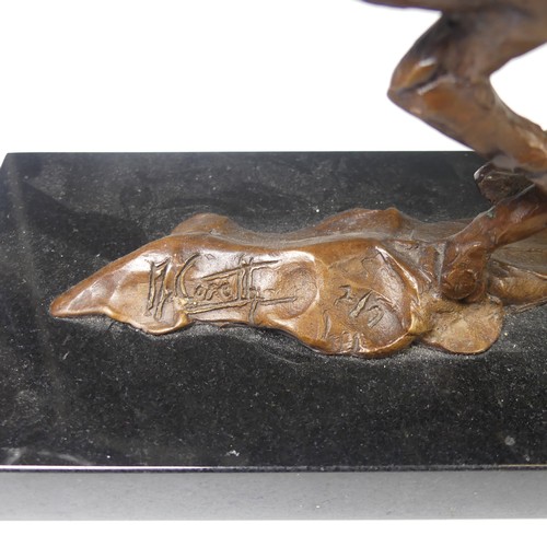 5 - Mark Coreth (British, b. 1958), 'Cheetah Chase V', limited edition bronze sculpture, signed 'M. Core... 