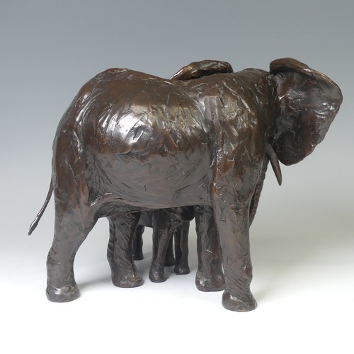 1 - James Stockton (Contemporary British), 'Bond of Love', a Limited Edition bronze sculpture of an Elep... 