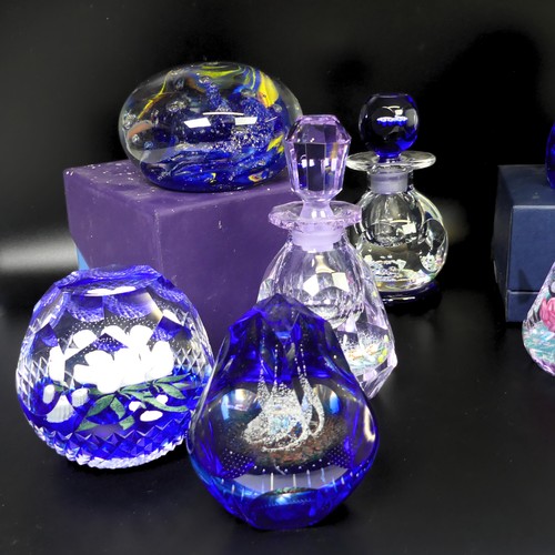 45 - A small quantity of Caithness glass Paperweights, to comprise 'Gothic Splendour' (8/100), 'Crystal V... 