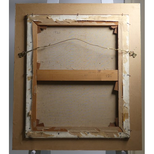 72 - Harold Clayton (1896-1979), Still life vase of flowers, oil on canvas, signed lower left, 24in x 20i... 