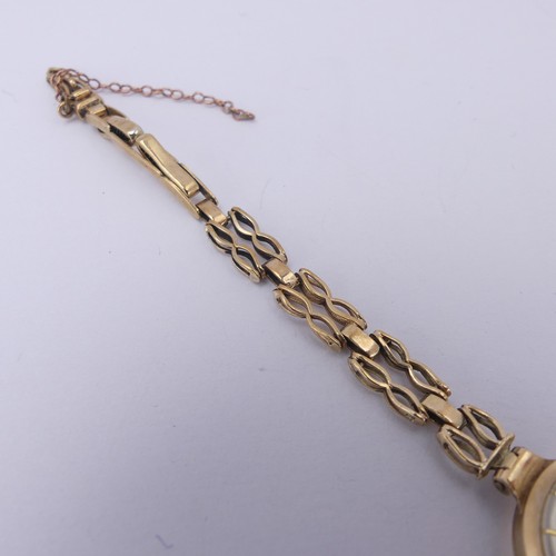 A 9ct yellow gold Gradus lady's Wrsitwatch, with 17-jewels manual wind ...
