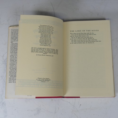 103 - Tolkein  (JRR); 'The Lord of the Rings' Trilogy,being 'The Fellowship of the Ring' 2nd edition, 2nd ... 