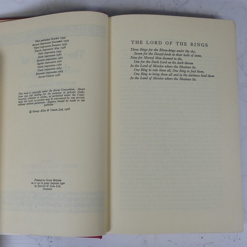 103 - Tolkein  (JRR); 'The Lord of the Rings' Trilogy,being 'The Fellowship of the Ring' 2nd edition, 2nd ... 