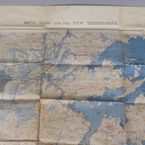 62 - 'Hong Kong and the New Territories';  Second edition, War Office Geographical Section, General Staff... 